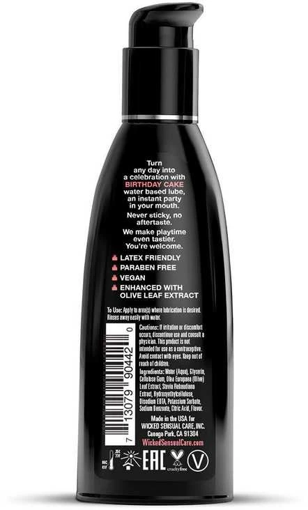 Wicked Sensual Care WICKED BIRTHDAY CAKE LUBRIKANTAS 60ml