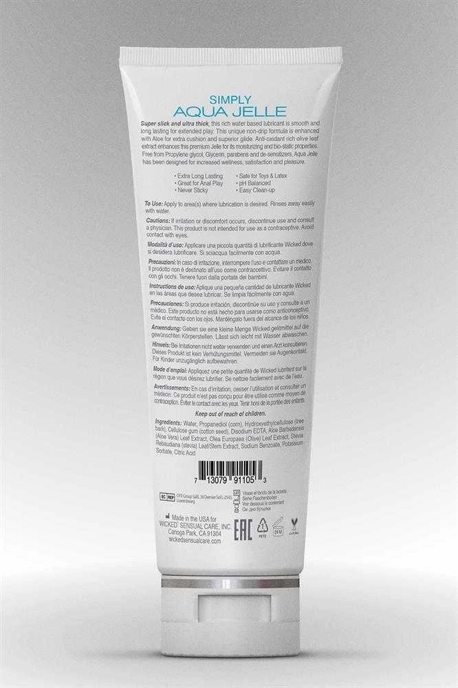 Medica Wicked Sensual Care WICKED SIMPLY AQUA JELLE LUBRIKANTAS 120ml