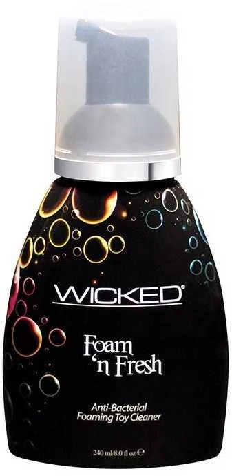 Wicked Sensual Care WICKED ANTIBAKTERINIS PUTOJANTIS ŽAISLŲ VALIKLIS 240 ML