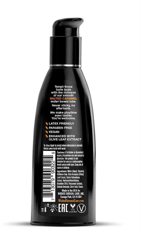 Wicked Sensual Care WICKED AQUA SŪDYTOJI KARAMELĖS SKOMINIO LUBRIKANTAS 60ml