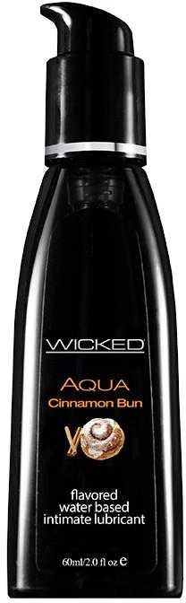 Wicked Sensual Care WICKED AQUA CINNAMON BUN skonio LUBRIKANTAS 60ml