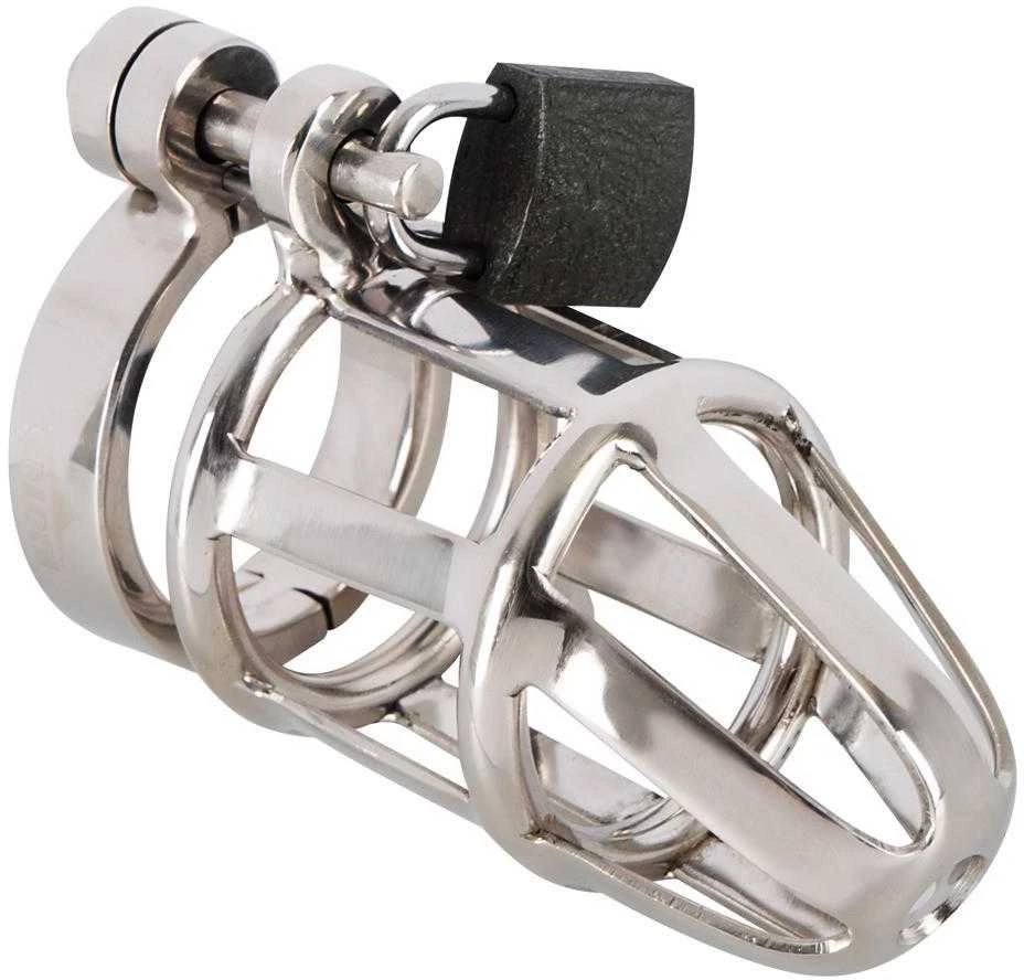 You2Toys Steel „Chastity Cage“ nerūdijantis plienas