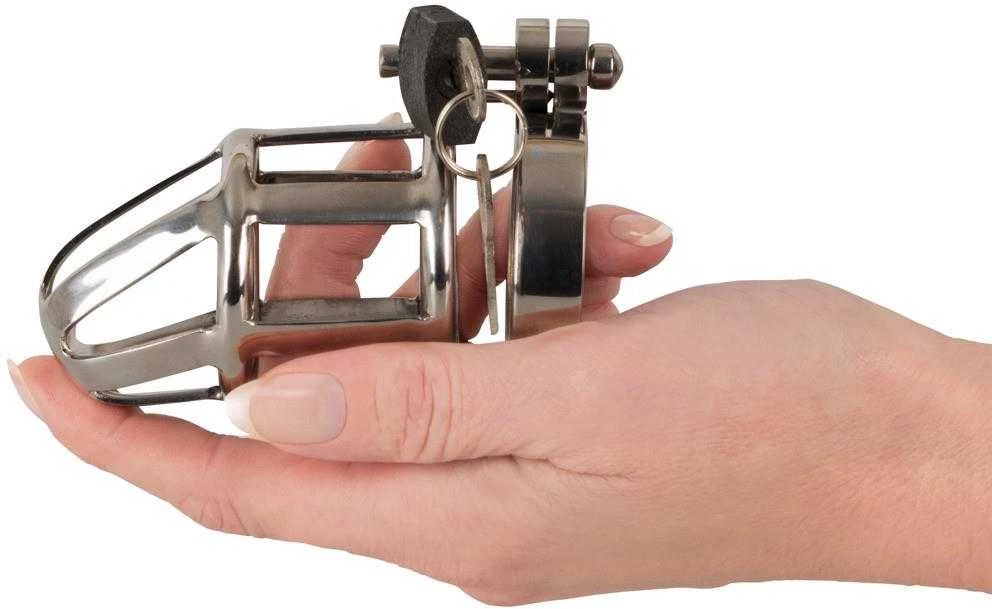 You2Toys Steel „Chastity Cage“ nerūdijantis plienas