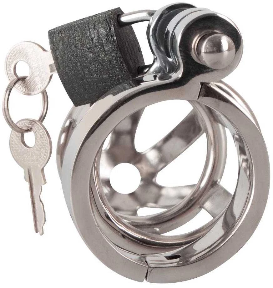 You2Toys Steel „Chastity Cage“ nerūdijantis plienas