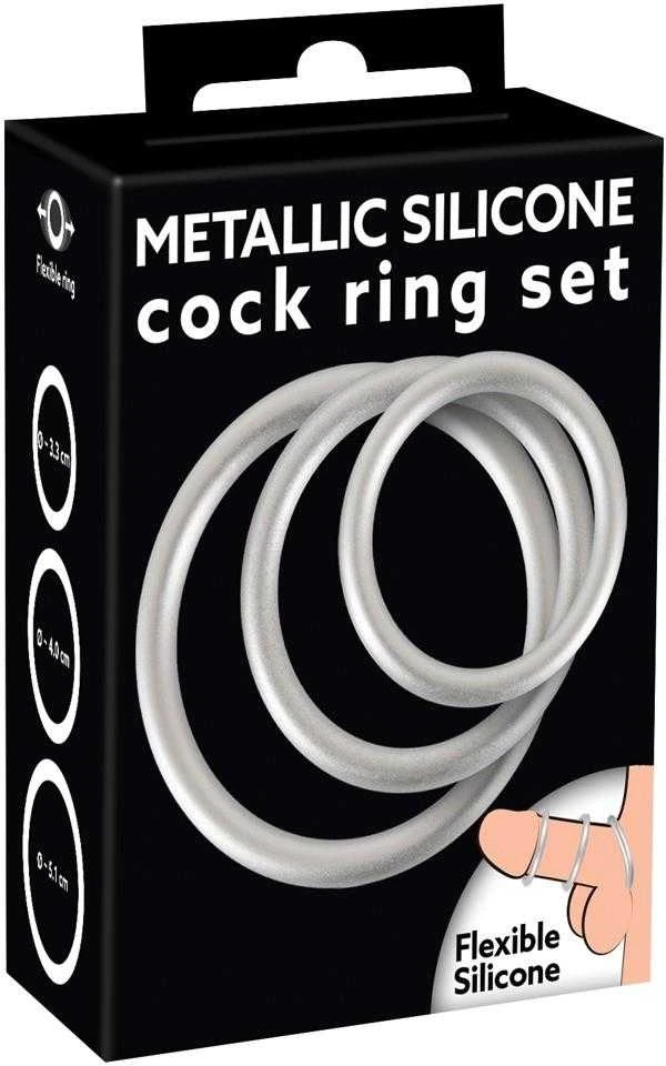 You2Toys RING Metalinis silikoninis penio žiedas se