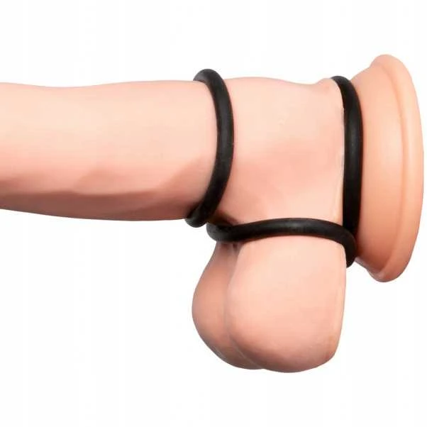 You2Toys RING Silikono gaidžio žiedų rinkinys 3 vnt
