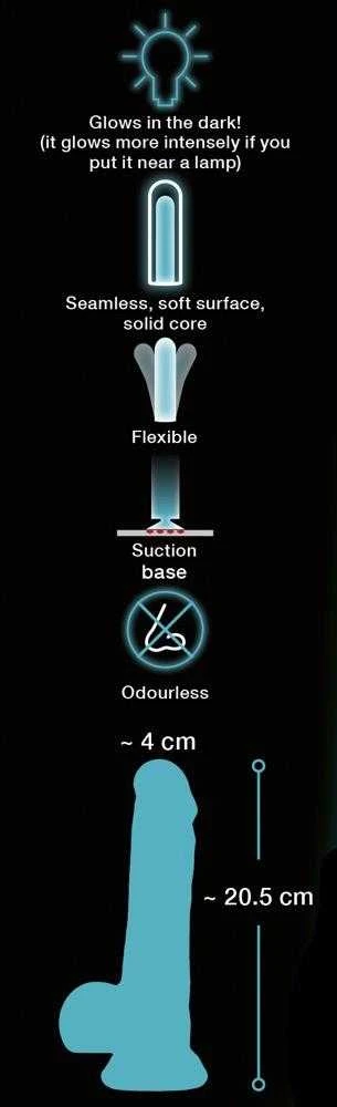 You2Toys Glow in the Dark Dildo