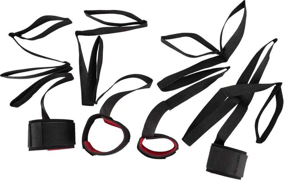 Bondage fiksacijos diržų komplektas