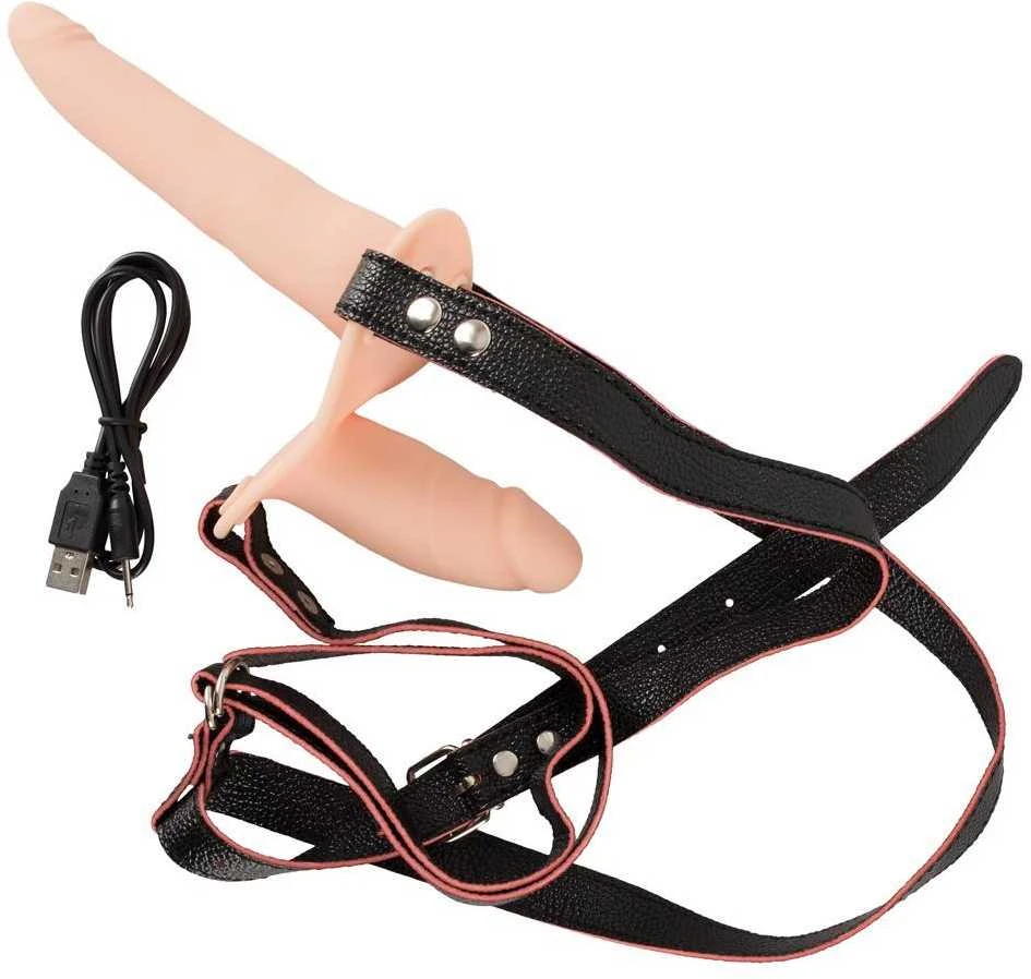 You2Toys Vibruojantis dvigubas dirželis