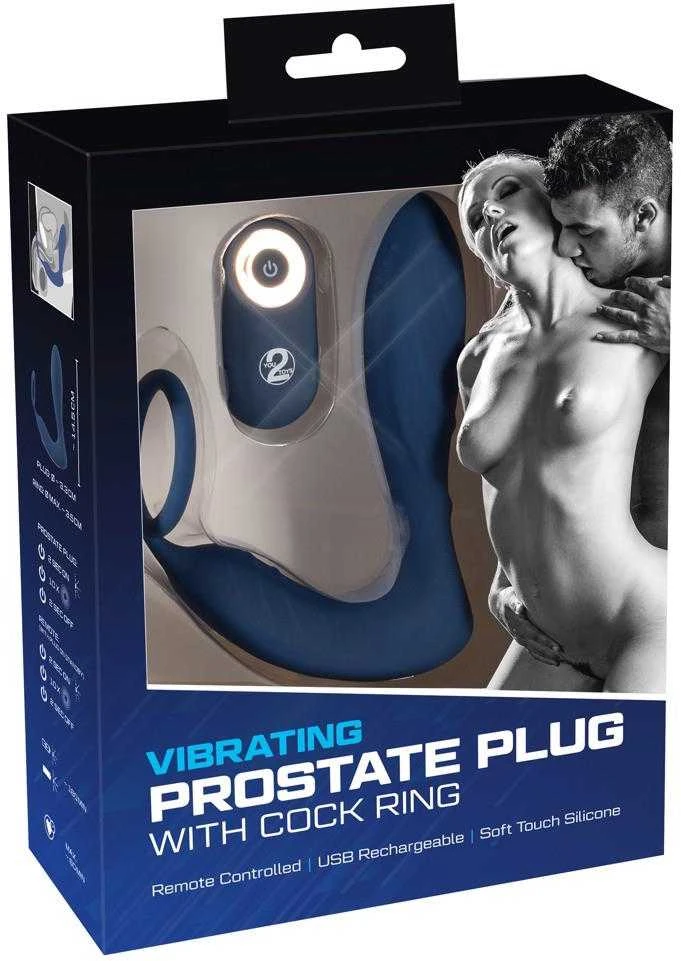 You2Toys prostatos vibratorius pakuotėje