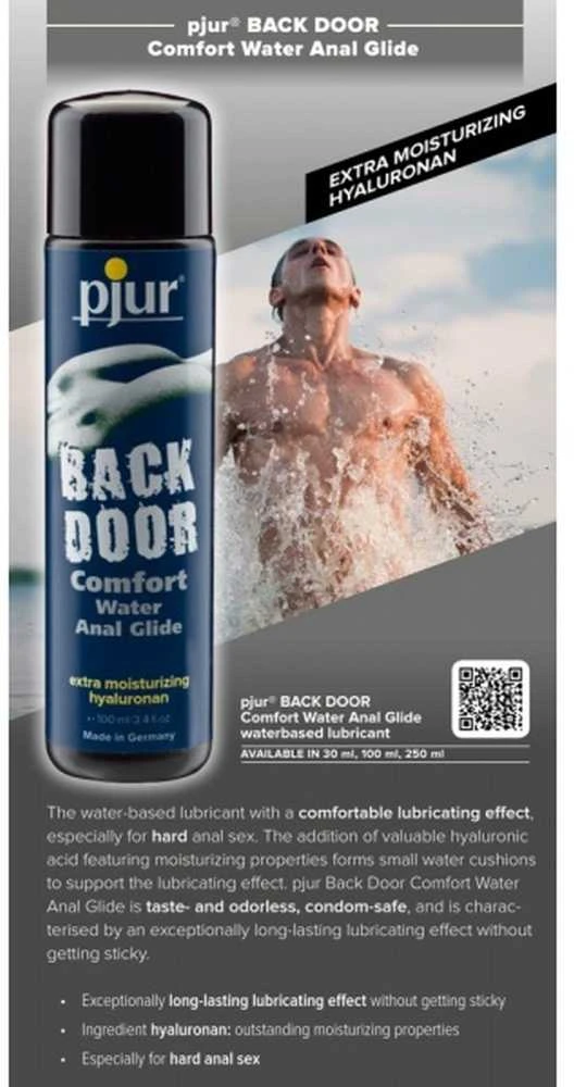 Pjur „Backdoor Comfort“ slydimo valiklis 100 ml