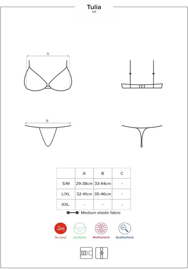 Obsessive Bra Set S/M