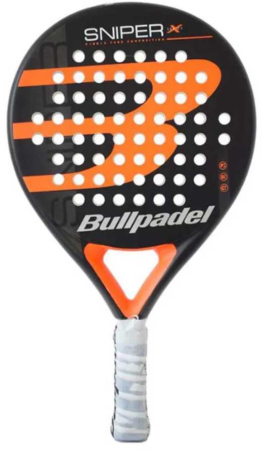 Padelio raketė Bullpadel Sniper X, 360-370g, oranžinė