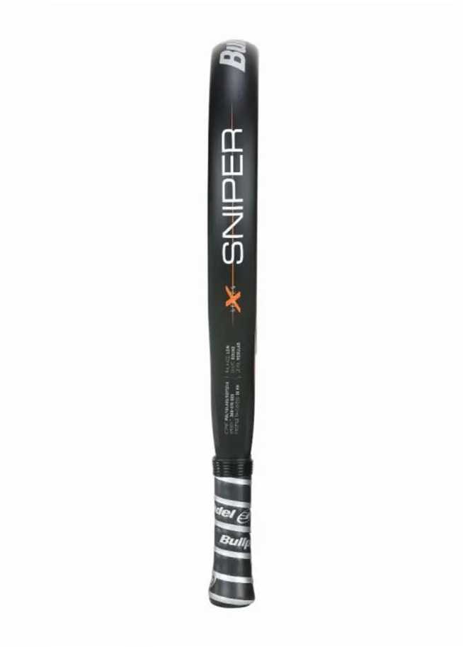 Padelio raketė Bullpadel Sniper X, 360-370g, oranžinė