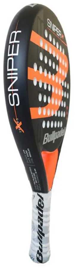 Padelio raketė Bullpadel Sniper X, 360-370g, oranžinė