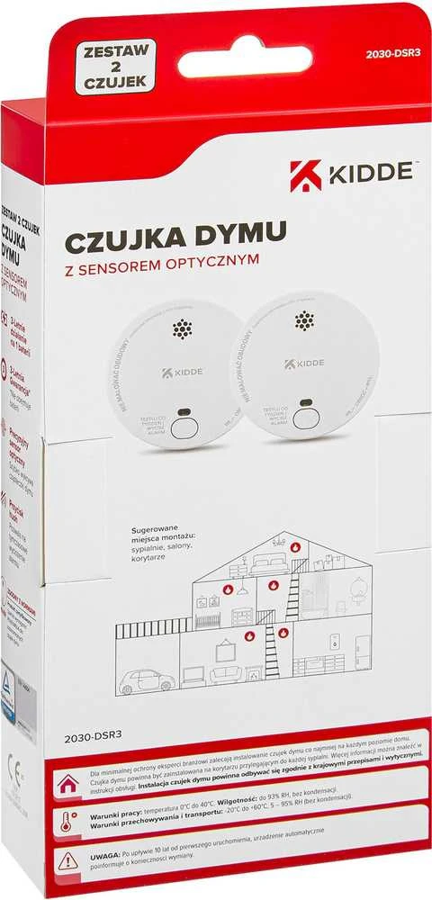 Dviejų dūmų detektorių rinkinys 2030-DSR3 KIDDE