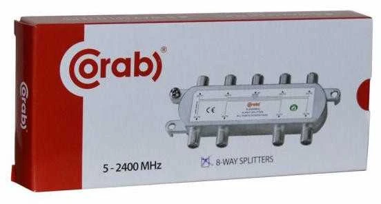 5-2400 Mhz CORAB 8 KELIŲ DALYtuvas-DALYtuvas SU ĮTAMPOS PERVEŽIMAIS