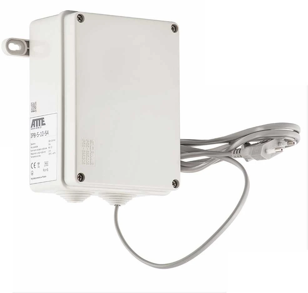 Šakotuvas SWITCH POE IPB-5-10A-S4 5 PRIEVADŲ ATTE