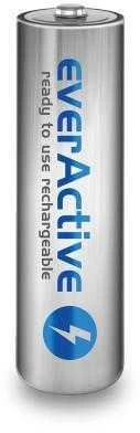 AA / R6 Ni-MH akumuliatoriai „everActive“ 2000mAh „Sidabrinis Line“ (4 vnt. dėžutė)