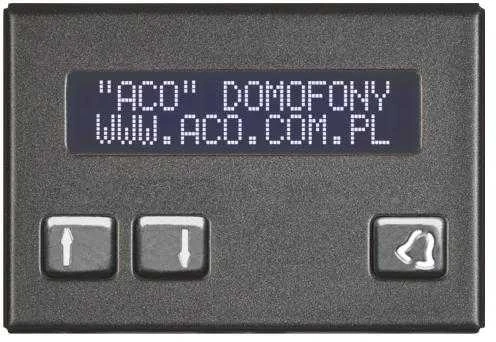 ELEKTRONINIS NUOMININKŲ SĄRAŠAS CDN-230E-ST/W ACO