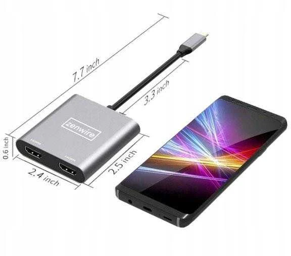 Zenwire USB-C stotelė / replikatorius (1022000745)