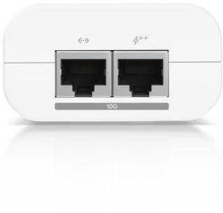 UBIQUITI 10G POE++ ADAPTERIS (60 W) – ADAPTERIS, GALI MAITINTI UNIFI POE++ ĮRENGINIUS, SUMAŽINTI PRIKLAUSOMYBĘ NUO POE JUNGTIKLIO MAITINIMO IR UŽTIKRINTI KELIOS GIGABITŲ LAN RYŠĮ.
