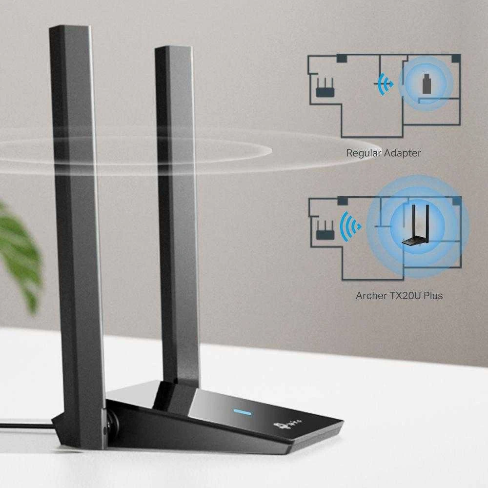 WRL ADAPTER 1800MBPS USB/ARCHER TX20U PLUS TP-LINK