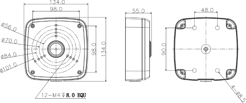 KAMEROS LAIKIKLIS PFA122-V2 DAHUA