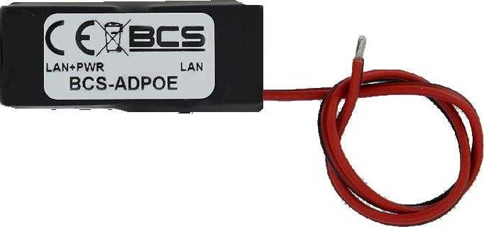 PoE adapteris BCS-ADPOE su laidu