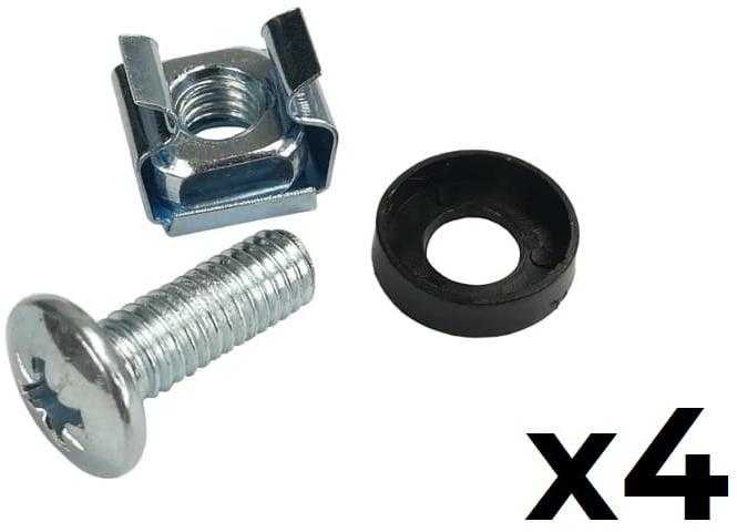 Atte Power ADD-RACK2U1 RACK 2U tvirtinimo adapteris su tiesiomis skylėmis