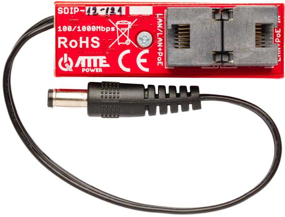 Adapteris PoE ATTE SDIP-12-121