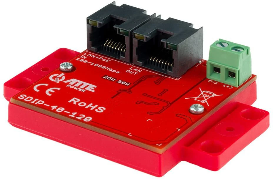 MAITINIMO ADAPTERIS POE SDIP-40-120 ATTE
