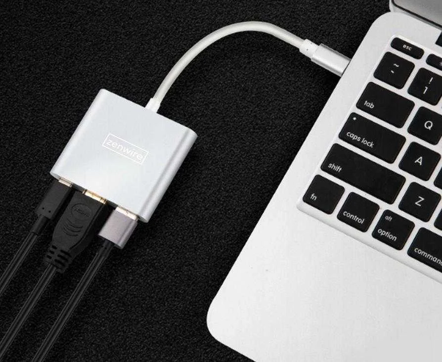 Šakotuvas Zenwire USB-C dokas / replikatorius (5CFB-4386C)