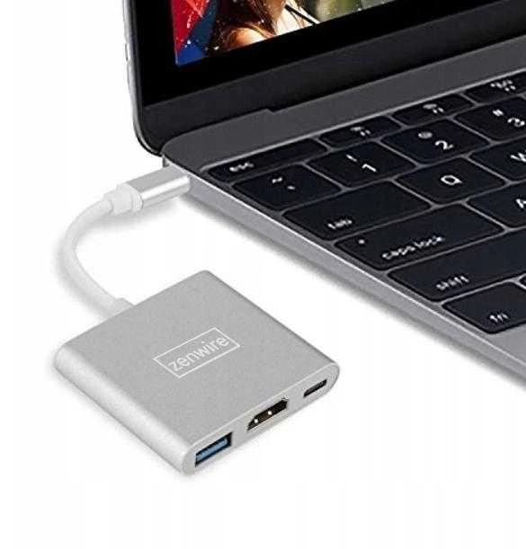 Šakotuvas Zenwire USB-C dokas / replikatorius (5CFB-4386C)