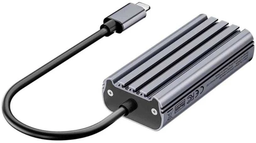 Unitek USB-C į RJ45 adapteris su briaunuotu aliuminio korpusu