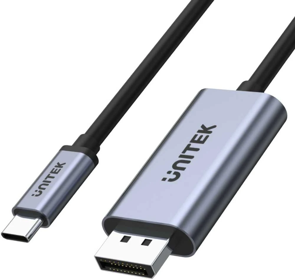 UNITEK ADAPTERIS USB-C – DP 1.2 4K 60HZ18M V1409A