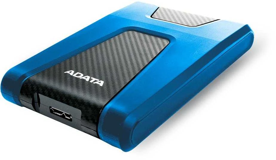 Kietasis išorinis diskas Adata HD650 2TB 2.5", USB 3.1 (suderinama su USB 2.0), Mėlynas