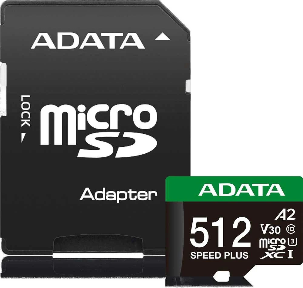 ATMINTIS Micro SDXC 512GB UHS-I UD512GUI3V30A2SP-RA1 ADATA