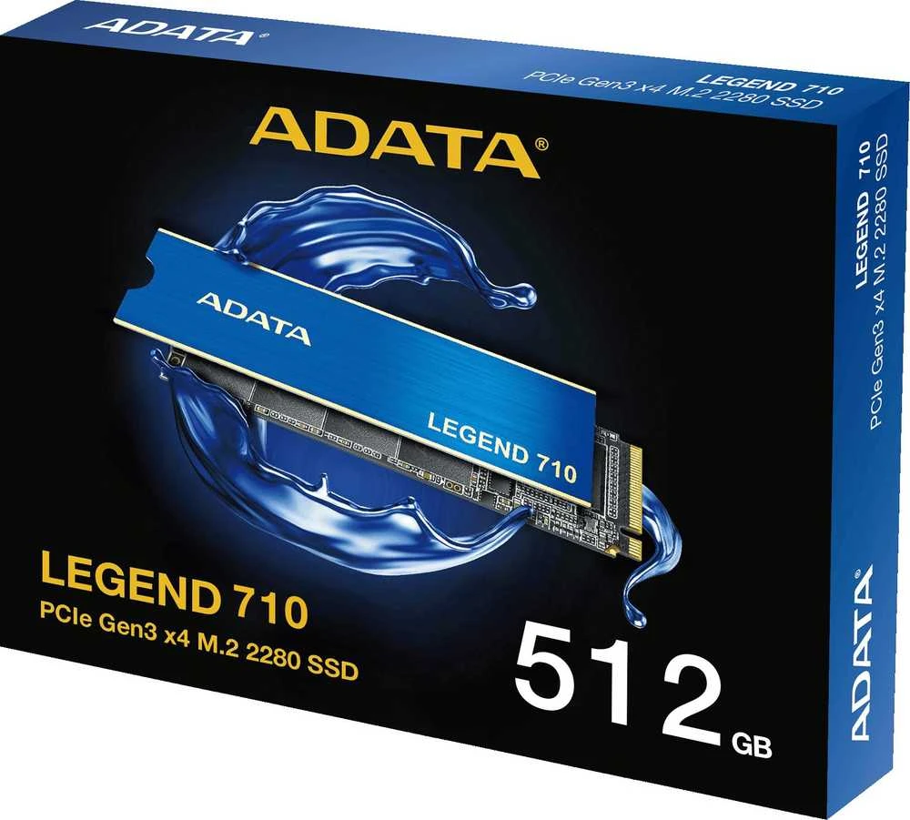 Kietasis diskas ADATA LEGEND 710 PCIe Gen3 x4 M.2 2280, 512GB