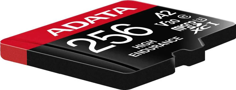 Atminties kortelė Adata High Endurance 256GB Micro SDXC UHS-I U3, Class 10