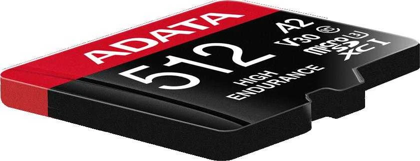 Atminties kortelė MEMORY Micro SDXC 512GB W/AD./AUSDX512GUI3V30SHA2-RA1 ADATA
