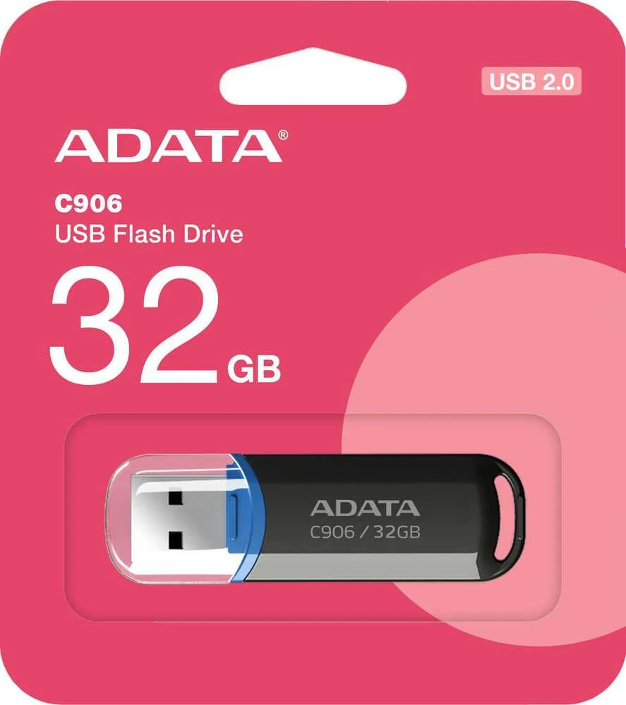 ADATA | C906 | 32 GB | USB Type-A | Juodas