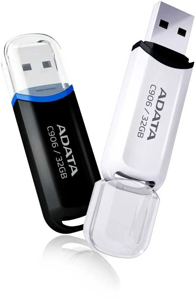ADATA C906 64GB USB2.0 Stick Classic Juodas