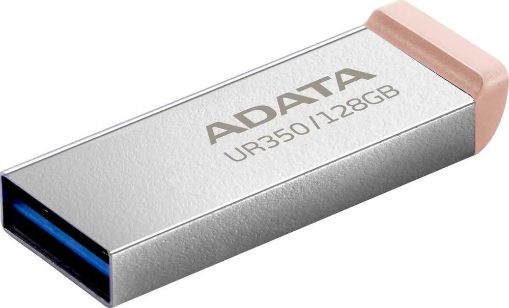 ADATA | USB atmintinė | UR350 | 128 GB | USB A tipo | Ruda
