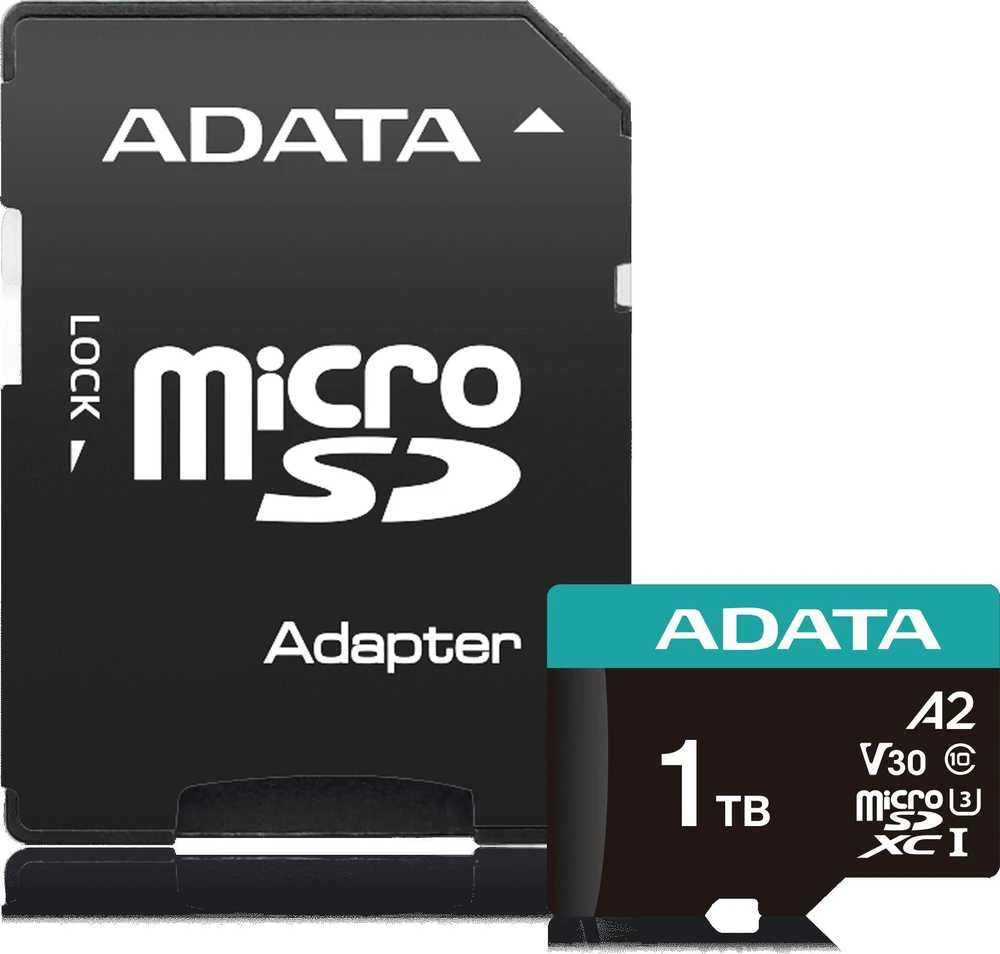 Atminties kortelė ATMINTIS Micro SDXC 1TB SU AD.AUSDX1TUI3V30SA2-RA1 ADATA