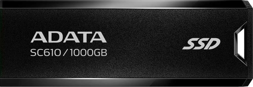 Kietasis diskas USB Atmintinė - ADATA SC610 1TB USB Type-A 3.2 Gen 2 Juoda