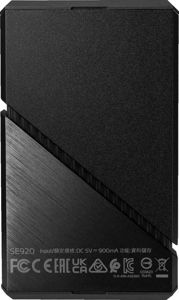 Kietasis diskas Adata SE920 1TB SSD juoda