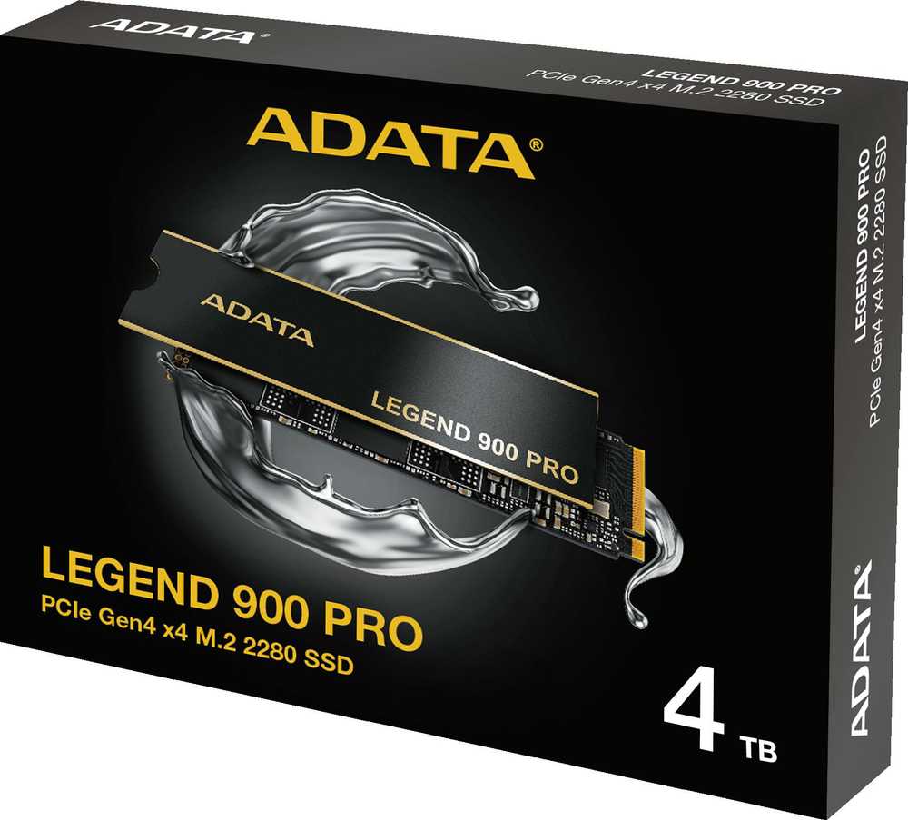 Adata SSD diskas LEGEND 900 Pro 4TB PCIe 4x4 7.4/6.5 GB/s M2