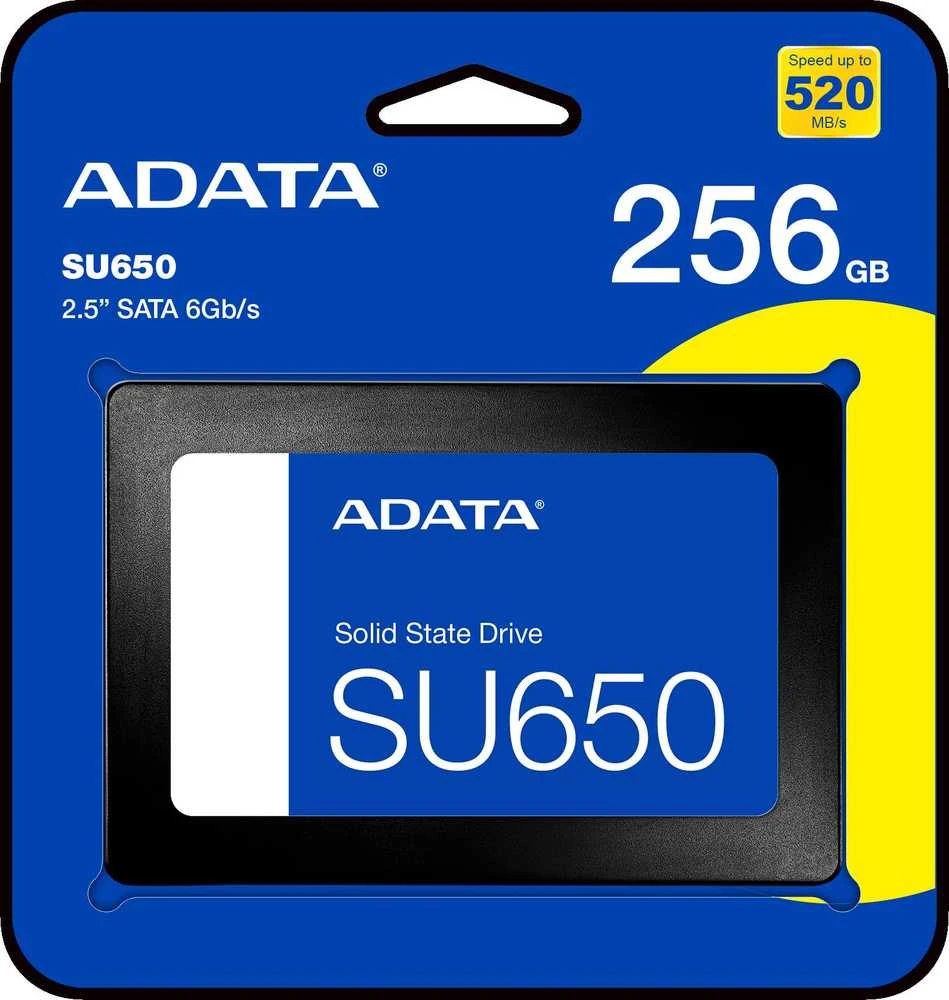 Kietasis diskas ADATA Ultimate SU650 256GB