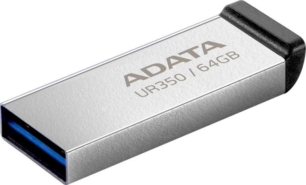 ADATA | USB atmintinė | UR350 | 64 GB | USB A tipo | Juodas